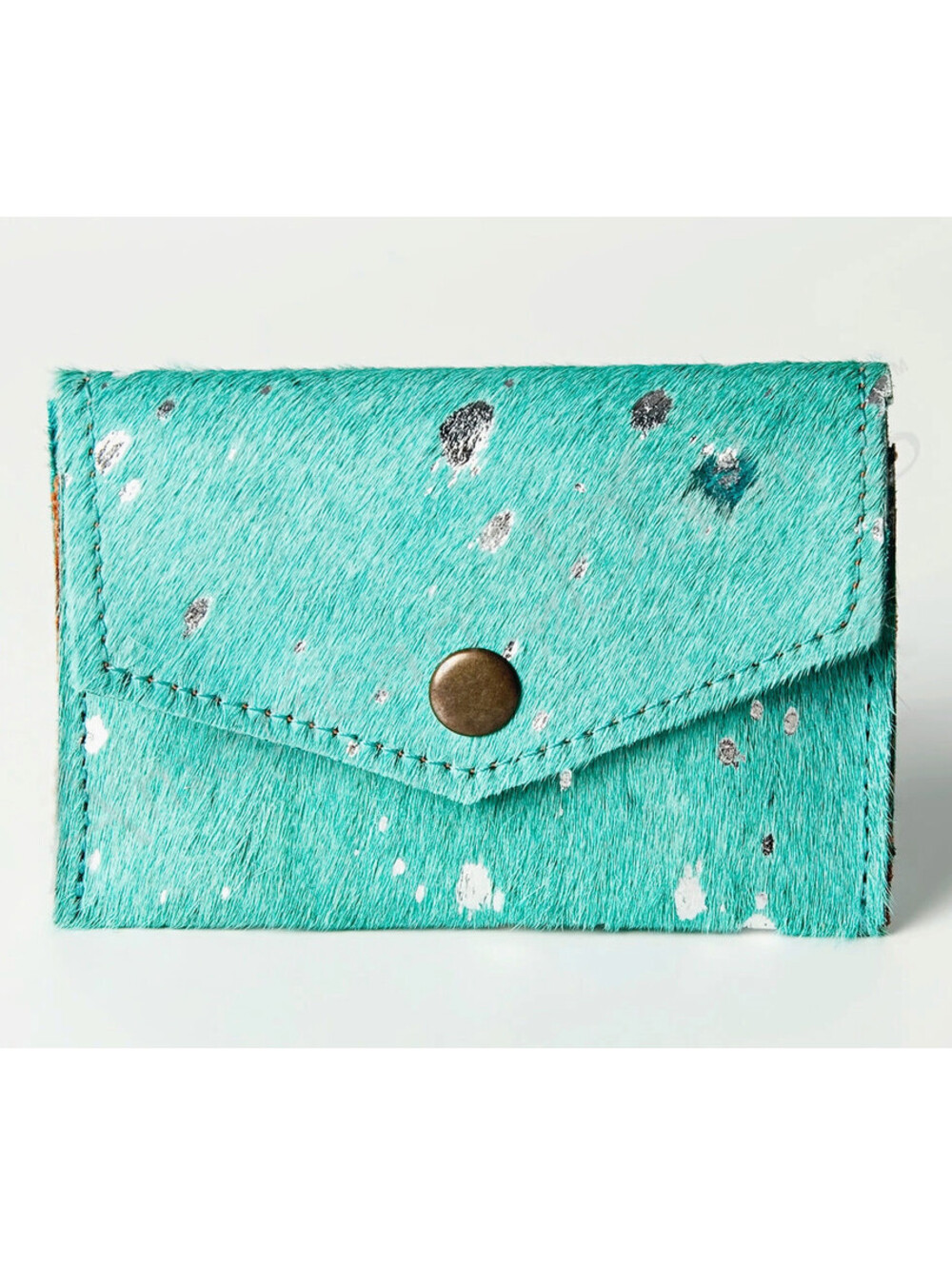 Animal Print Western Leather Women Wallet- HIppie, Boho Style